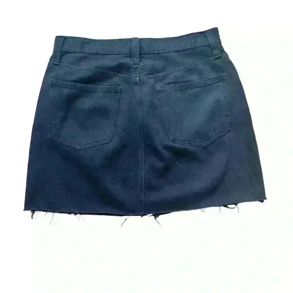 Madewell Women's Black A-Line Skirt SZ M. - Picture 5 of 6